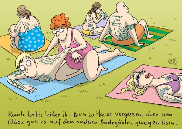 Cartoon von Dorthe Landschulz