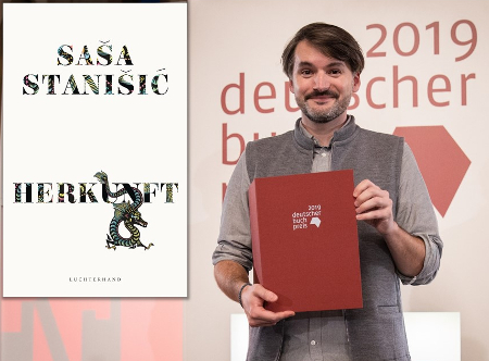 Deutscher Buchpreis 2019, Preisträger Saša Stanišić, Cover seines Romans "Herkunft"