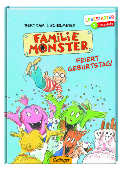 Buchcover: "Familie Monster feiert Geburtstag"