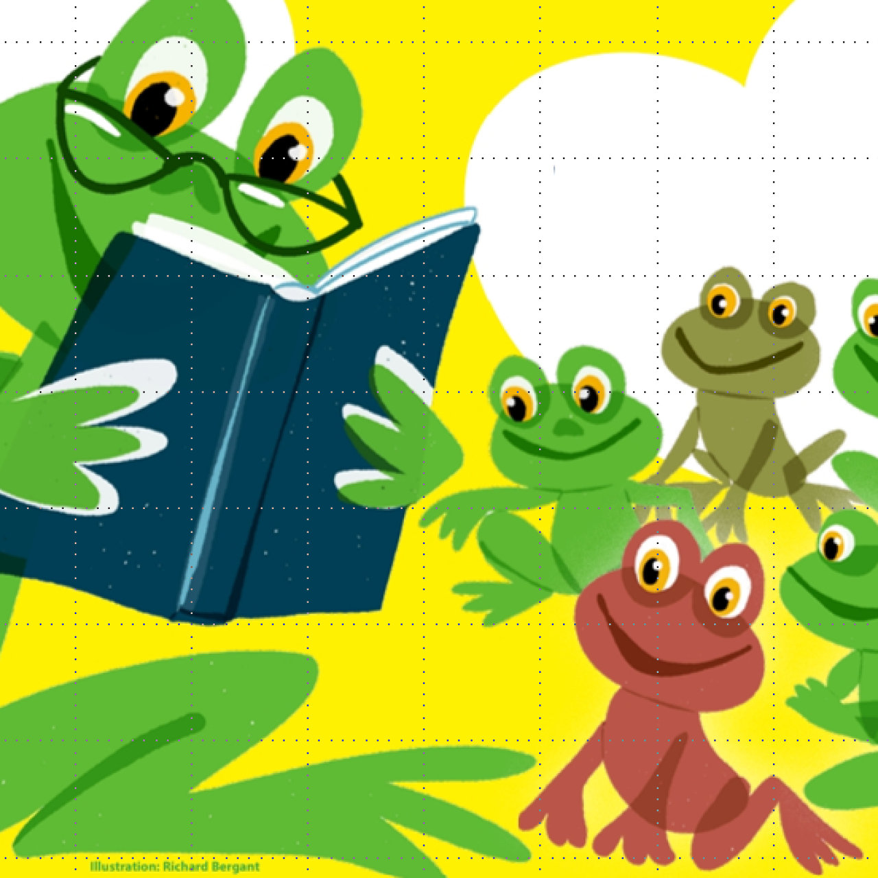 Grafik zur Vorlesestunde